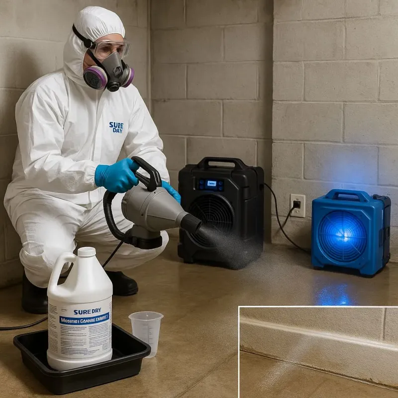 Sanitization and Odor Removal process in Jericho, NY