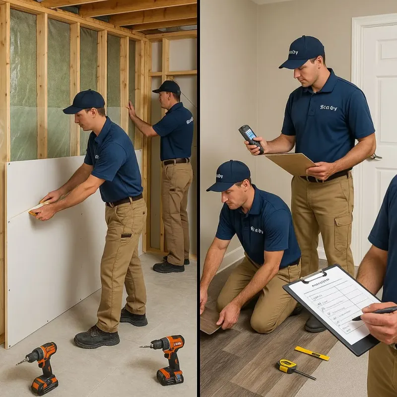Repairs and Reconstruction process in Jericho, NY